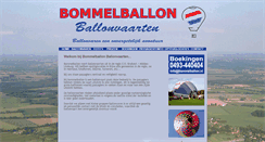 Desktop Screenshot of bommelballon.nl